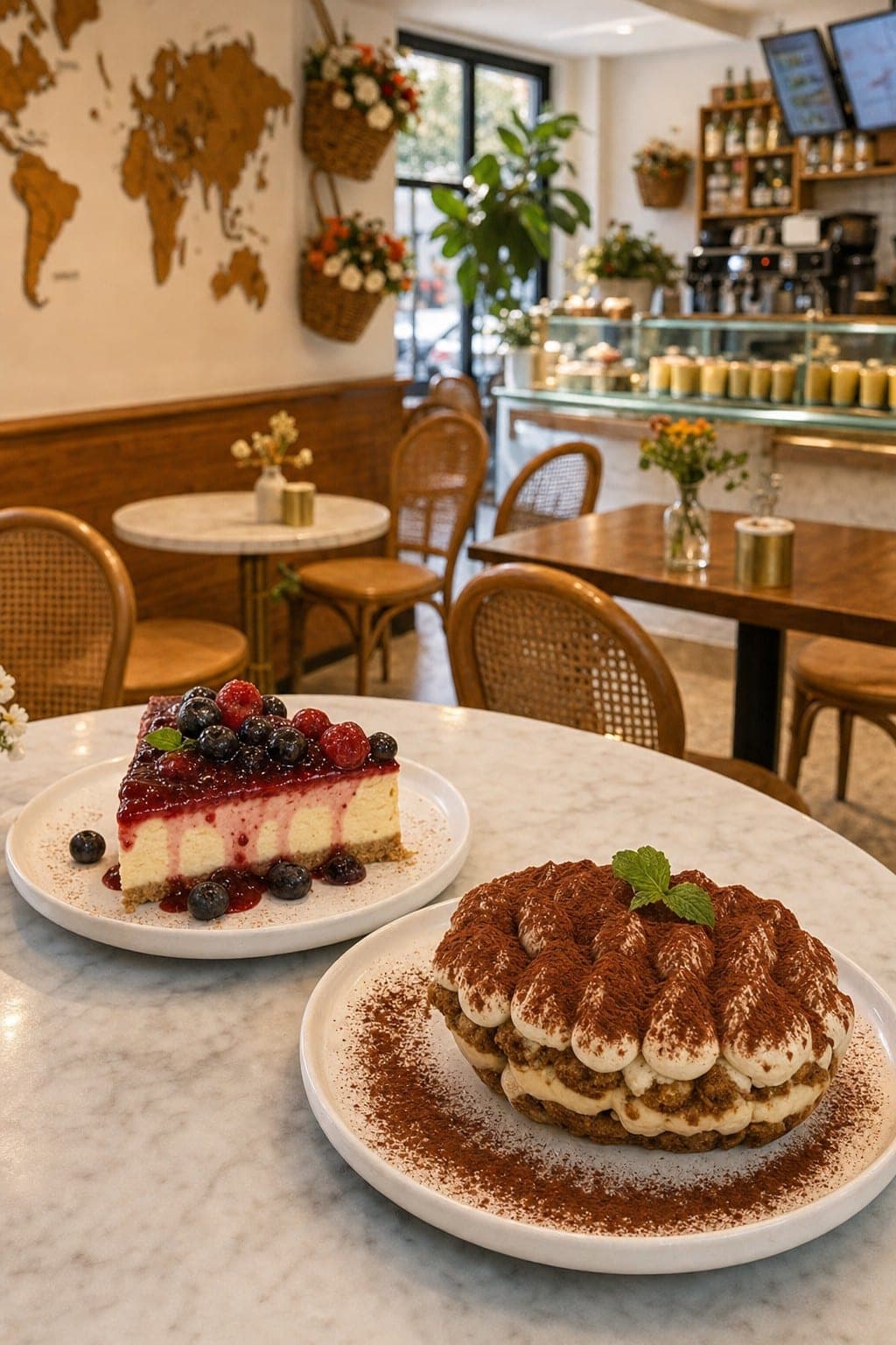 Dolci e cheesecake ai frutti di bosco Casamadie
