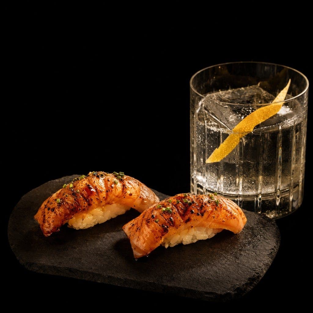 Nigiri fusion e gin giapponese di Deba Restaurant