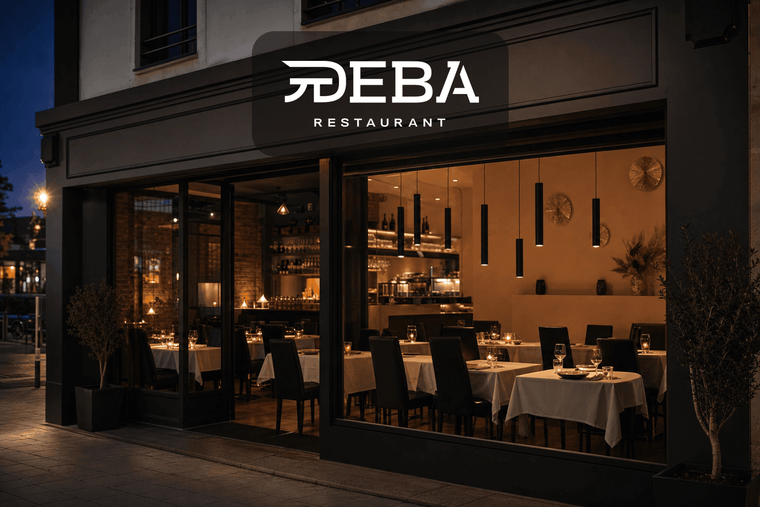 Esterno di un Deba Restaurant