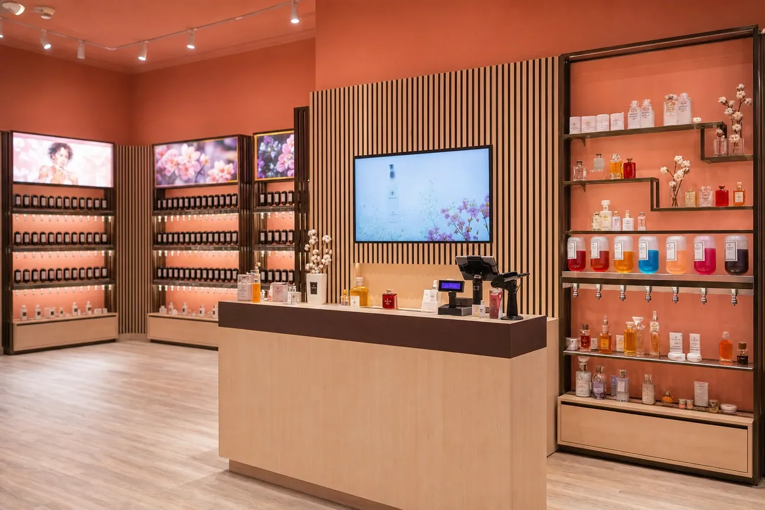 Profumeria Inestasy con flaconi di profumo ricaricabile e diffusori d'ambiente Made in Italy
