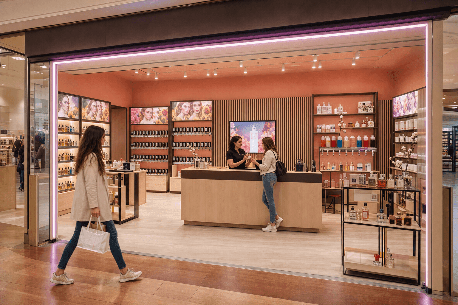Profumeria Inestasy in un centro commerciale