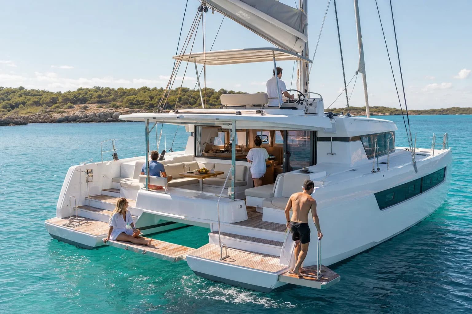 Vita di bordo su un catamarano di lusso MadMax