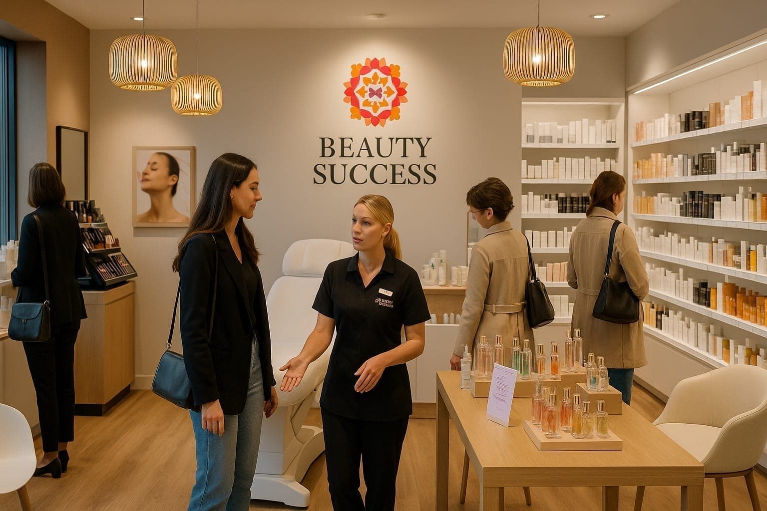 Institut de beauté Beauty Success L'Institut, espace de soins élégant et lumineux