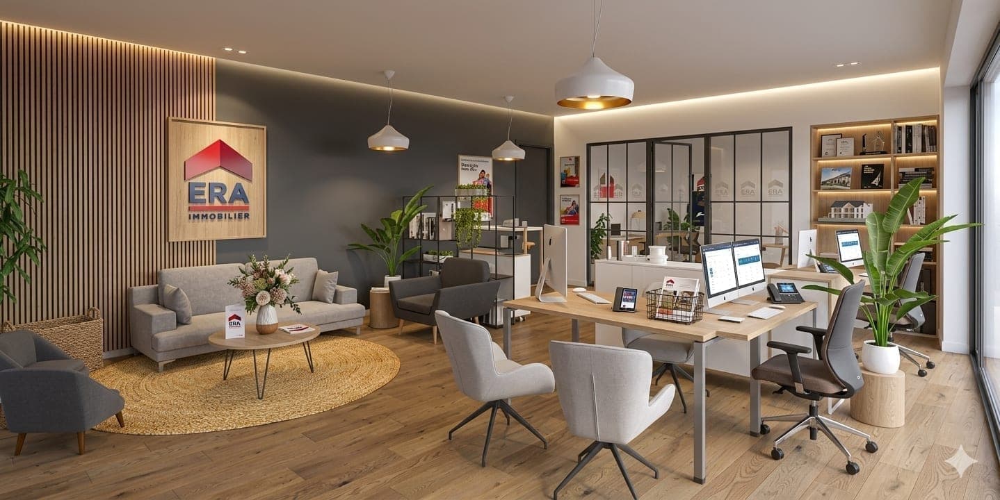 Agence ERA Immobilier moderne — accompagnement réseau