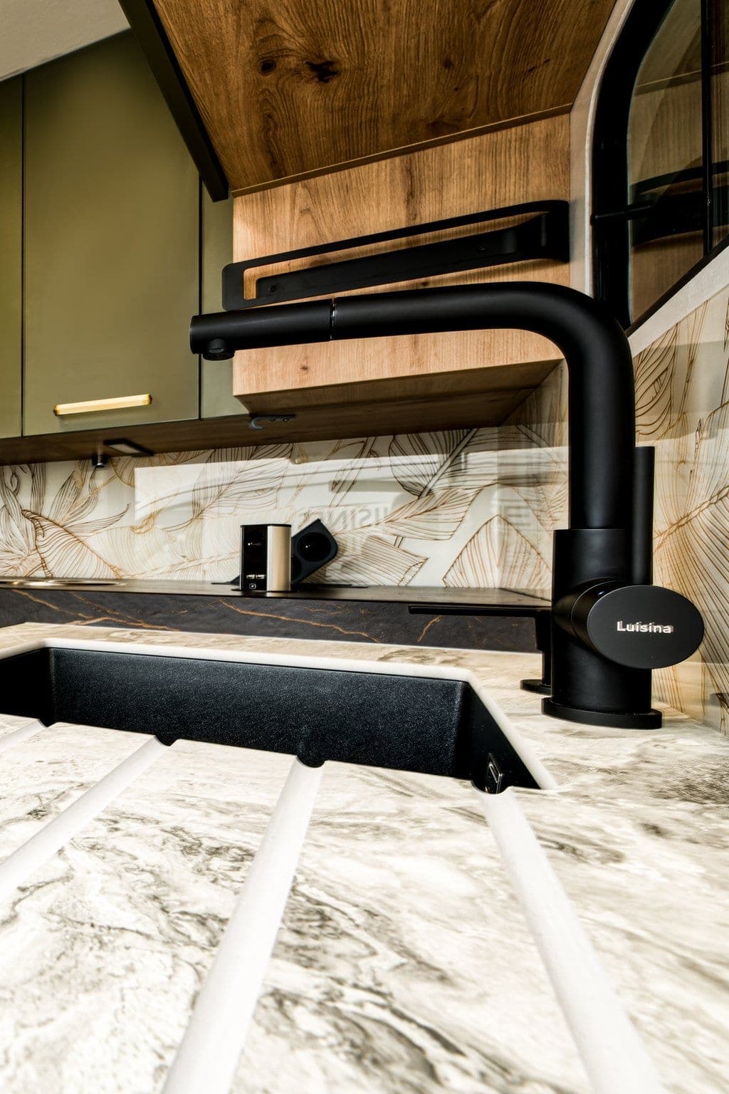 Cuisine sur mesure conçue par Venidom au domicile du client