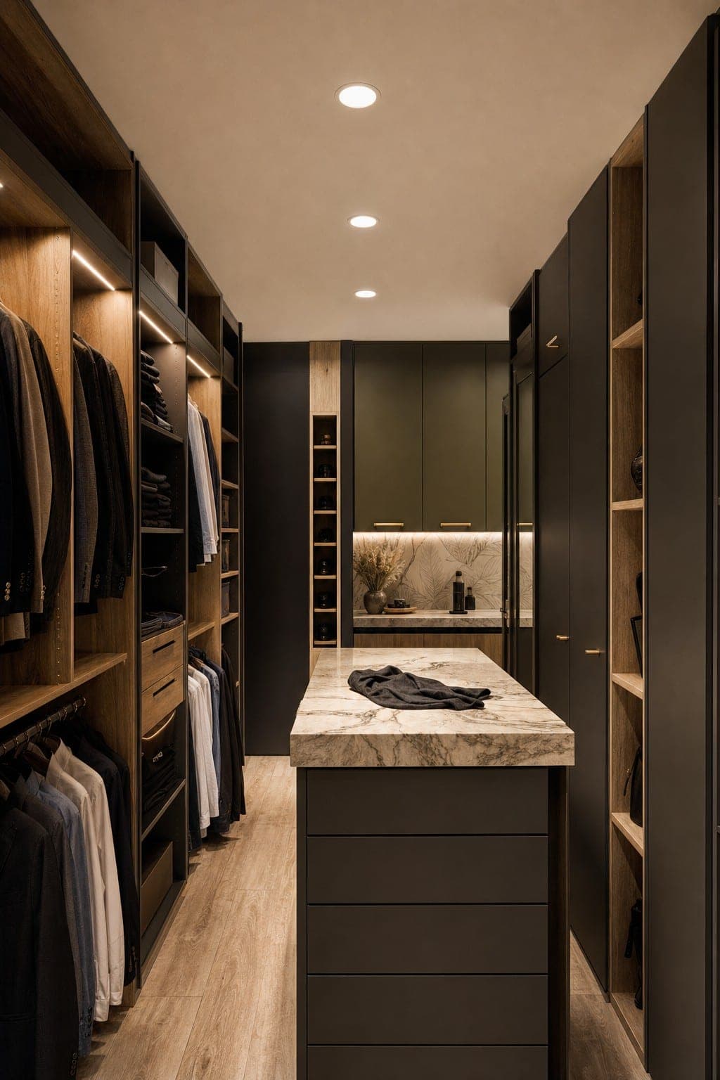Dressing sur mesure agencé par Venidom chez le client